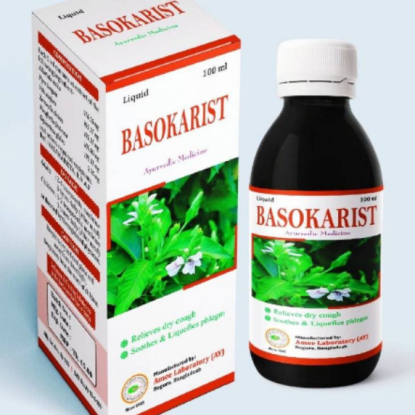 বাসকারিষ্ট ১০০, ২০০ ও ৪৫০ মি.লি সিরাপ